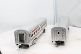 MTH Premier 20-6122 Santa Fe El-Capitan 2-Car 60' Slp/Din Aluminum Passenger Set O SCALE Like New