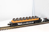Lionel 6-16369 AMTRAK Flatcar With Wheel Load O Scale Like New