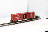 Lionel 6-19809 Erie Lackawanna Operating box car w/mailman (mail bag is missing) O Scale Like New