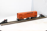 Lionel 3656 Cattle Car Lines # O SCALE Used Damaged Box