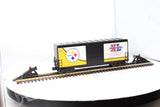 MTH Railking 30-74362 NFL - Pittsburgh Steelers - Super Bowl O SCALE Like New limited