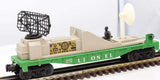 Lionel 6-16652 Operating Radar Car O Scale Like New