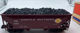 Lionel 2226061 NORFOLK SOUTHERN NS AAR DIE CAST 2 BAY HOPPER O SCALE Like New