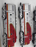Lionel 6-14588 Santa Fe TMCC F3 Diesel A-B-A set (PWR A #19, DMY A #19C) O SCALE Used