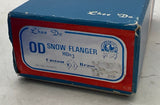 Custom NJ Brass 101197 DENVER & RIO GRANDE WESTERN RS-657-3 Snow Flanger HOn3 Scale  Used Excellent