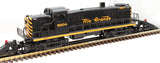 Lionel 6-18845 DENVER & RIO GRANDE WESTERN RS-3 Diesel Locomotive Mainline #5204 O Scale Used Damaged Box