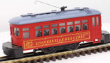 Lionel 6-18419 LIONELVILLE Operating Trolley Lionelville O Scale Used Excellent
