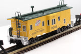 MTH Railking 30-77301 Chicago & North Western CNW Bay Window Caboose O SCALE Like New Damaged Box
