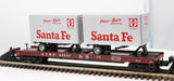 MTH Premier 20-98111 Santa Fe Flat Car O SCALE NEW
