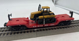 Lionel 6-16955 ATSF Flatcar With Ertl Challenger O Scale Used Excellent