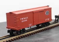 MTH Railking 30-74709 Pittsburgh McKeesport & Youghiogheny 34' Box Car 19th Century O SCALE NEW