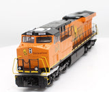 MTH Railking 30-20359-1 Halloween ES44AC Imperial Diesel  With Proto-Sound 3.0 O SCALE (No Caboose) Like New Damaged Box
