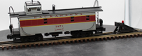 K-Line K617-1471 Lackawanna Classic illuminated caboose O SCALE Used Excellent