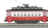MTH Railking 30-2585 Pittsburgh Bump-n-Go Trolley Scale not specified O SCALE Like New
