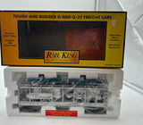 MTH Railking 30-7666 Auto Carrier Flat Car w/Ertl 1967 Camaro SS and 1967 Shelby O SCALE NEW