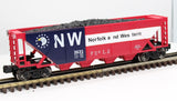 Menards 279-5283 Norfolk & Western Coal Hopper Car O SCALE Like New