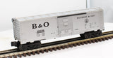 Lionel 6-16639  B&O Box Car with real Steam rail Sounds O SCALE Like New