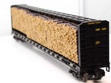 MTH 20-98211 CSX Center I Beam FlatCar W/log load O SCALE Like New