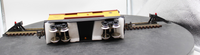 MTH Tinplate 10-3003 800 Series Box Car - Orange/Brown . O SCALE Like New Damaged Box