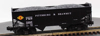 MTH Premier 20-97538 Pittsburg & Shawmut 2-Bay Offset Hopper Car O SCALE NEW
