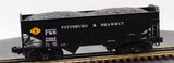 MTH Premier 20-97538 Pittsburg & Shawmut 2-Bay Offset Hopper Car O SCALE NEW