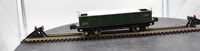 MTH Tinplate 10-1042 812 gondola car dark green with brass trim O SCALE Like New