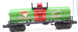 MTH Railking 30-73547 Christmas Smoking Tank Car Santa's Secret Stash Bourbon O SCALE Like New