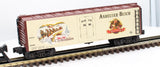 K-Line K452-5609 Anheuser -Busch Heritage Collection Classic Woodsided Reefer O SCALE Like New Damaged Box