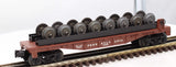 Lionel 6-16389 Pennsylvania Wheel car w/ load  O SCALE Used