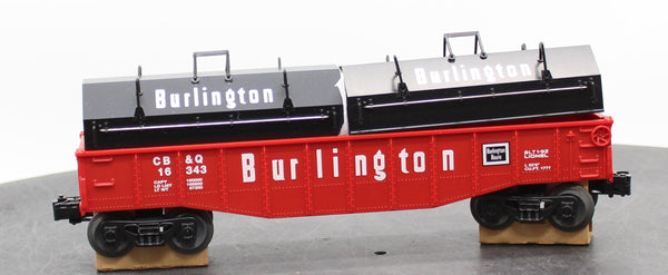 Lionel 6-16343 Burlington Gondola w/Coil Covers O SCALE NEW