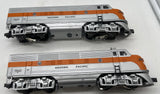 Lionel 6-18193, 6-18192 (Set of 2) Postwar Celebration PWC Series Western pacific WP AA Locomotive Set O Scale Like New