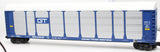 MTH Premier 20-98312 Grand Trunk Western Corrugated Auto Carrier O SCALE Like New
