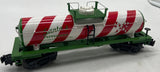 MTH Rugged Rails 33-7326 Christmas Tank Car O SCALE Like New