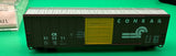 Roundhouse 8808 Conrail CR Boxcar with Yellow Door #215211 N Scale Like New
