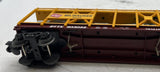 MTH Railking 30-76096 Milwaukee Road Auto Carrier Flat Car w/(4) Chevy Nomads O SCALE Like New