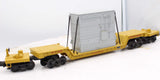 MTH Premier 20-98106 Union Pacific 75' Depressed Flat Car w/transformer O SCALE Like New