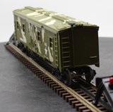Lionel 6-5727 US Marines Bunk Car O SCALE Like New Damaged Box