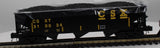 MTH Premier 20-90654F CSX 70-ton 3-Bay Hopper Car Scale O SCALE Like New
