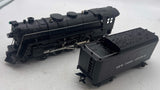 Marx New York Central NYC steam locomotive black as is O SCALE Used Excellent No Box