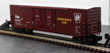 MTH Railking 30-74550 Pennsylvania 50' Double Door Plugged Boxcar O SCALE Like New