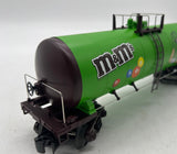 MTH Railking 30-73266 MARS - M&M's green tank car O SCALE Like New