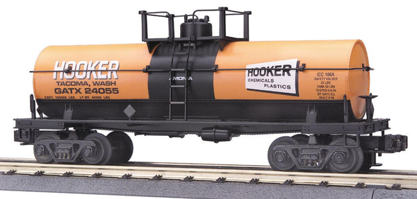 MTH Railking 30-7342 Hooker Chemicals RailKing Tank Car GATX 24055 O SCALE NEW