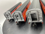 Lionel 6-9589, 6-9590, 6-9591, 6-9592, 6-9593 Southern Pacific Daylight Passenger Car Set (Set of 5) O Scale Like New
