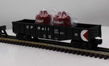Lionel 6-26332 CP Rail O27 Gondola with Canisters O SCALE Like New Damaged Box