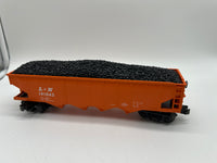 MTH Railking 30-7545 Louisville & Nashville Hopper Car #191043. O SCALE Like New