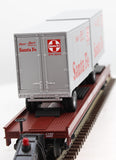 MTH Premier 20-98111 Santa Fe Flat Car O SCALE NEW