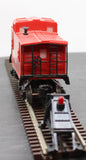 LIONEL Christmas Square Window Illuminated Caboose 18547 O SCALE Used