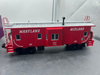 MTH Premier 20-91196 Maryland Midland Bay Window Caboose O Scale NEW