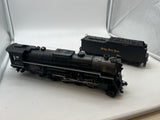 MTH Premier 20-3570-1E Nickel Plate Road 2-8-4 Berkshire Steam Locomotive with Proto-Sound 3.0.  O Scale  Like New Damaged Box