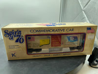 K-Line k761-7605 Spirit of '76 Connecticut State Boxcar O SCALE Like New